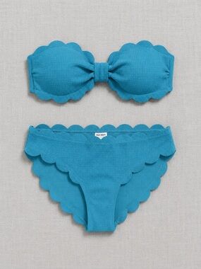 👙BOGO FREE Old Navy Scalloped Teal Bikini Set
